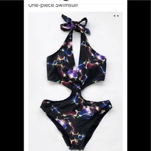Cupshe one piece with cut outs